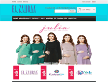 Tablet Screenshot of elzahraa.com